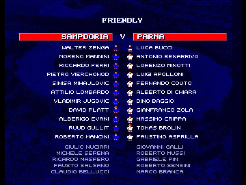 Sensible World of Soccer Amiga