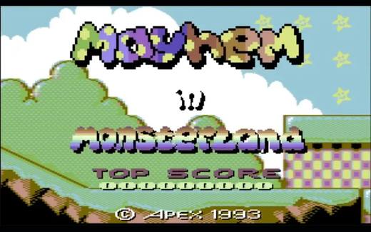 Mayhem in Monsterland C64