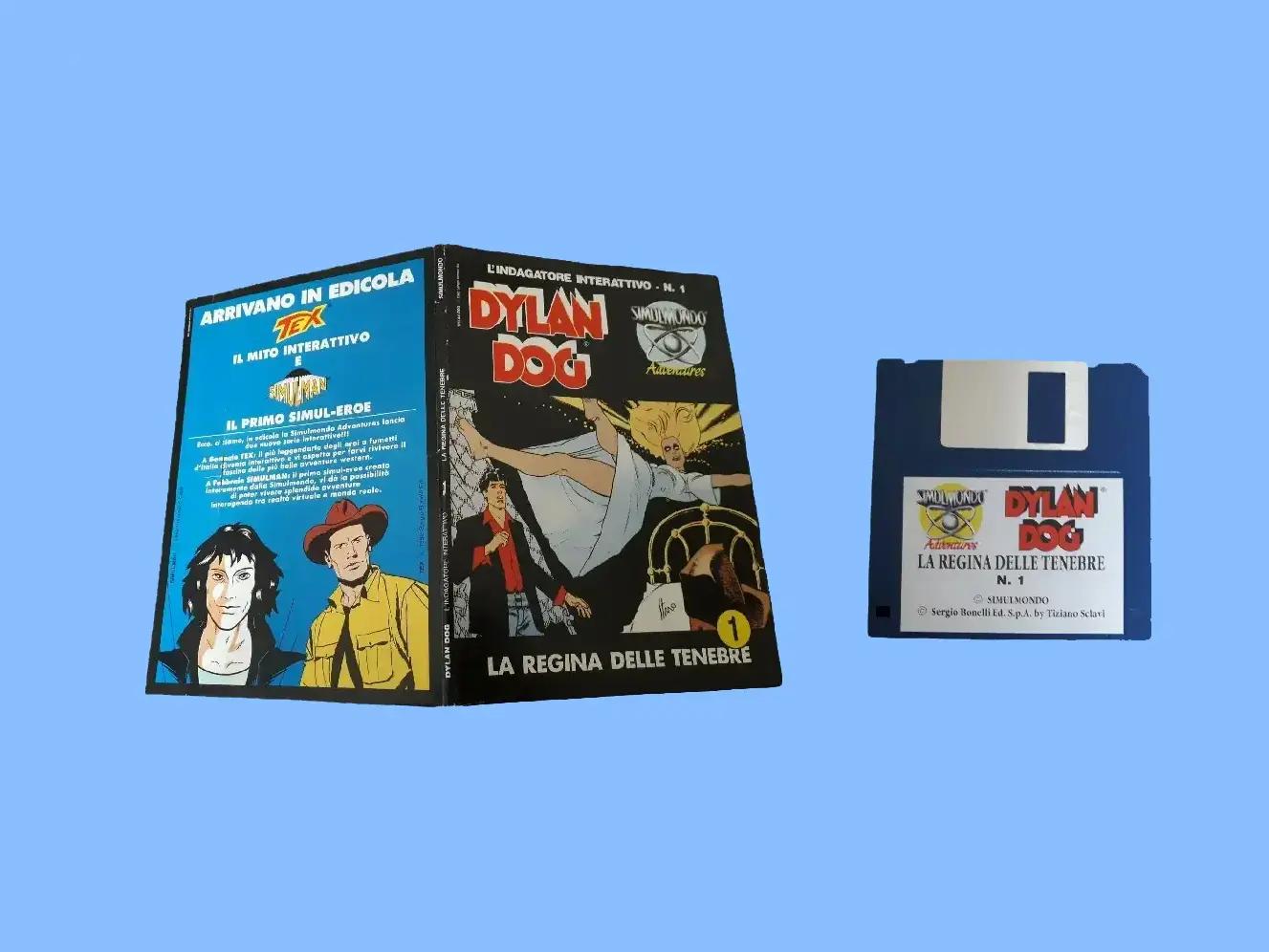 Dylan Dog: La Regina delle Tenebre - Simulmondo - 1992 - MS-DOS / Amiga
