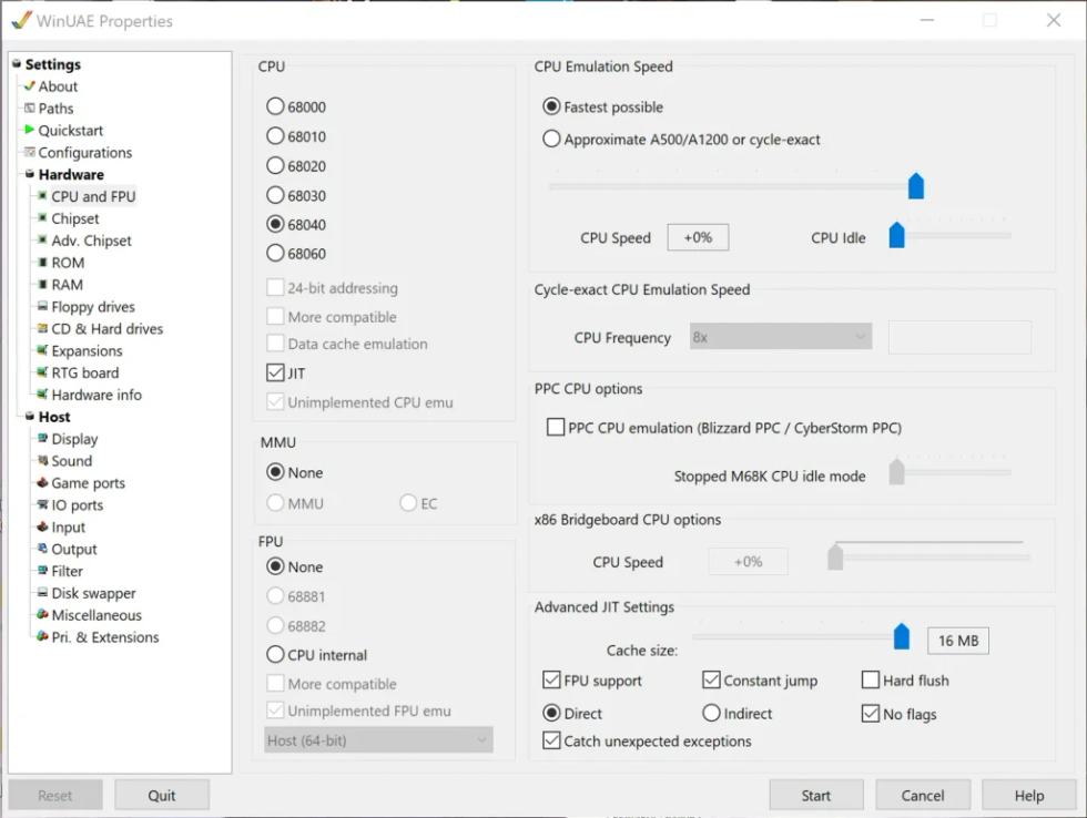 Amiga Compact Flash Hard Disk