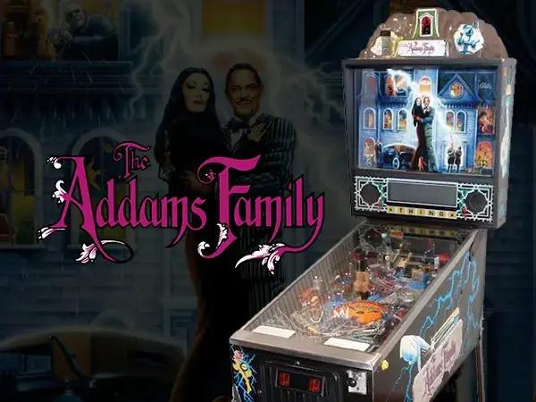The Addams Family Flipper Pinball Bally