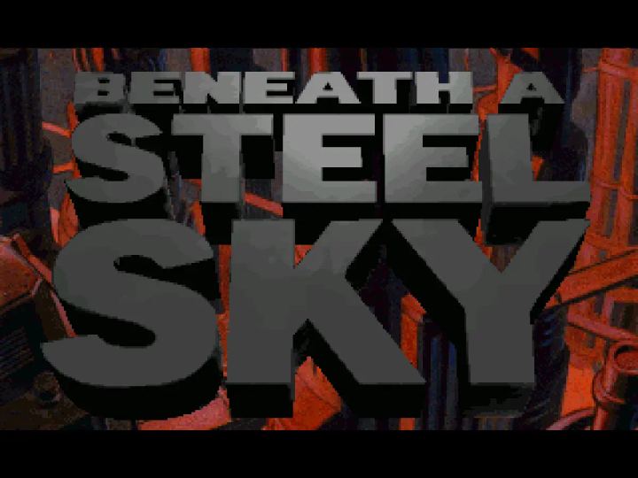 Screenshot from Beneath a Steel Sky, Revolution Software’s cyberpunk graphic adventure set in Union City