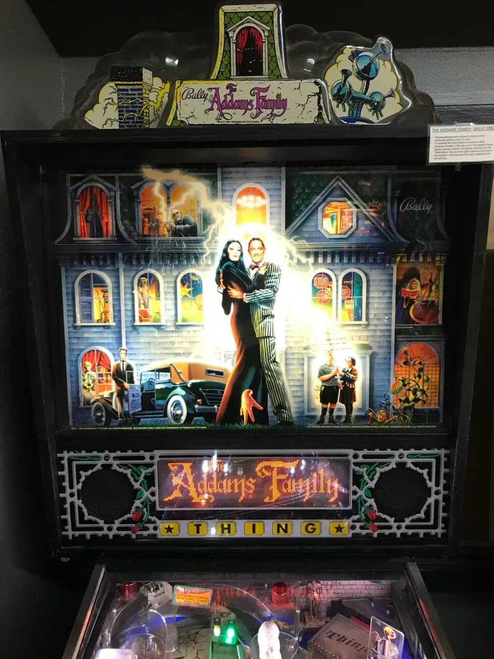 The Addams Family Flipper Pinball Bally