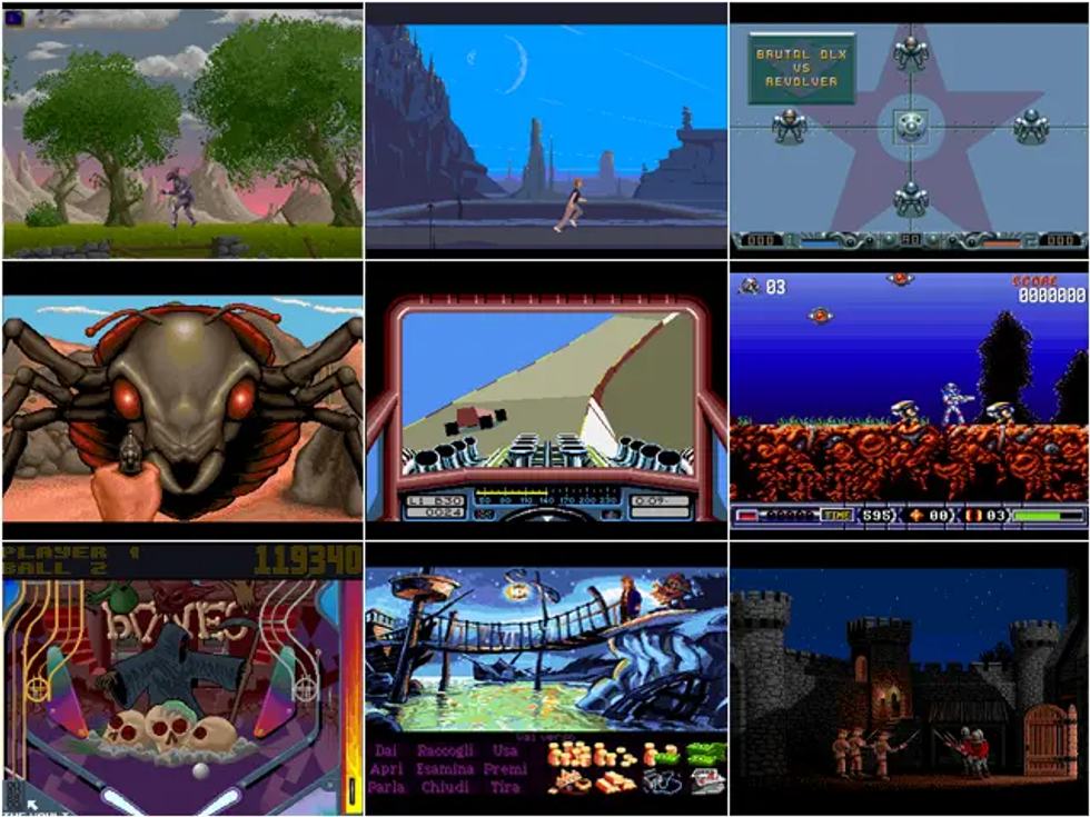 Shadow of the Beast Another World Speedball 2 It Came from the Desert Stunt Car Race  Pinball Dreams Monkey Island 2 