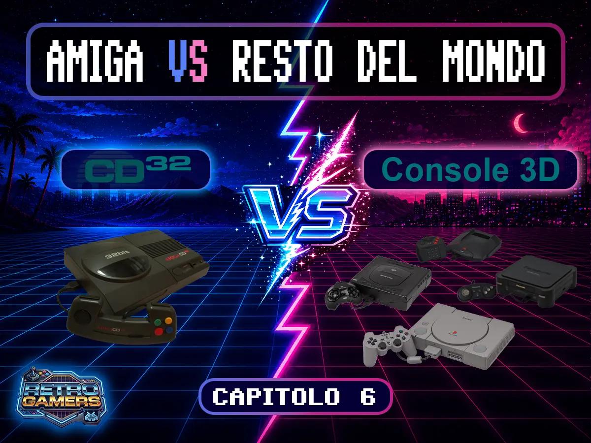 Copertina dello speciale dedicato al CD32, contrapposto a 3DO, Atari Jaguar, Sega Saturn e PlayStation.