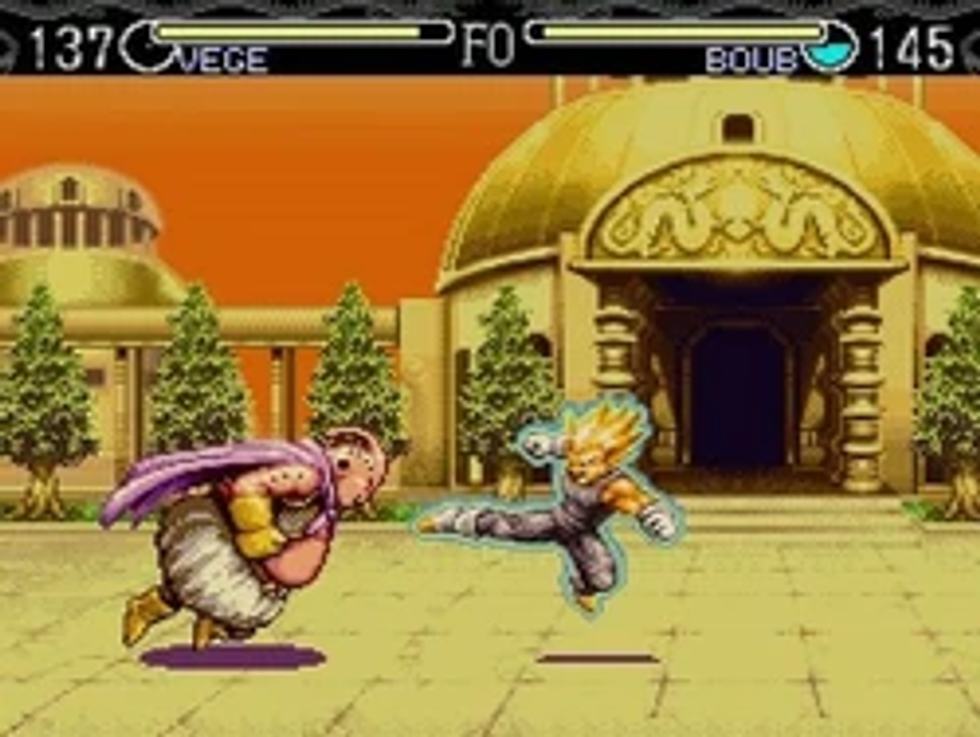 Vegeta vs Majin Bu