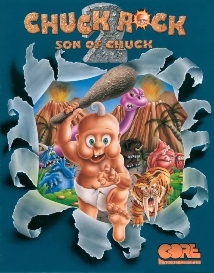 Cover Amiga Chuck Rock II Son of Chuck