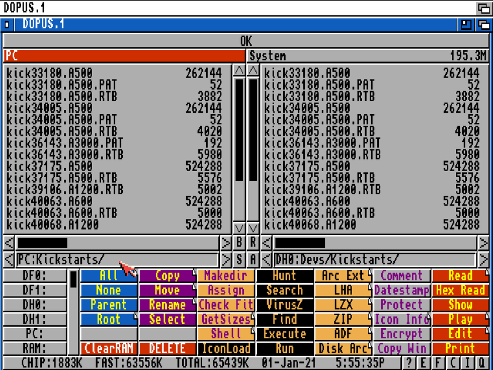 Amiga Compact Flash Hard Disk