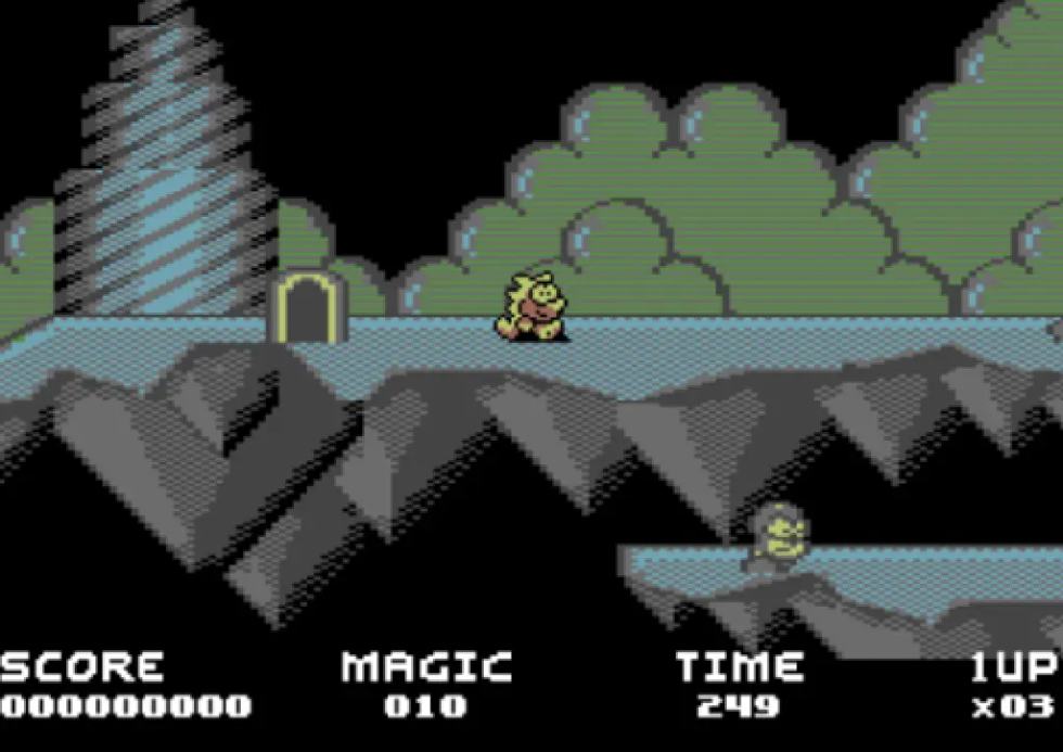 Mayhem in Monsterland C64
