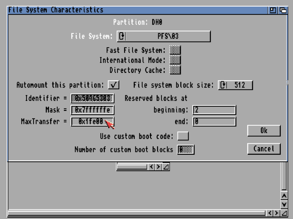 Amiga Compact Flash Hard Disk