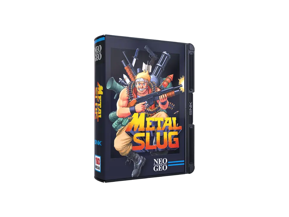 Cartuccia NEOGEO AES+ di Metal Slug in confezione fisica