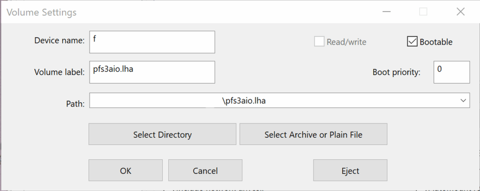 Amiga Compact Flash Hard Disk