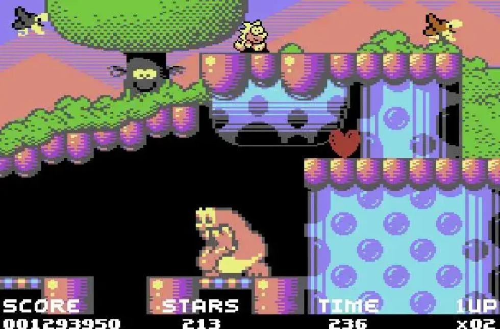 Mayhem in Monsterland C64