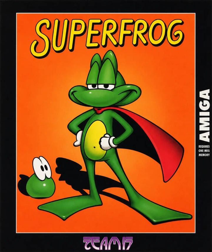Superfrog Amiga Team17