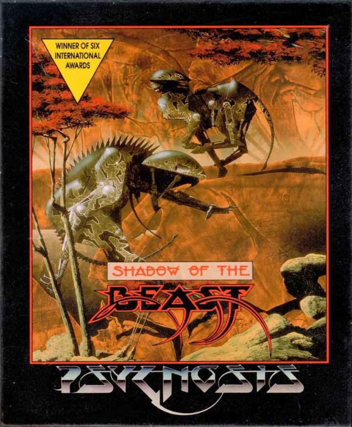 La cover di Roger Dean contribuì a rendere Shadow of the Beast uno dei simboli visivi di Psygnosis e dell’Amiga.