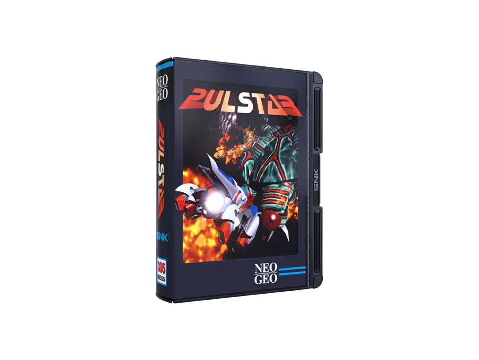 Cartuccia NEOGEO AES+ di Pulstar in confezione fisica