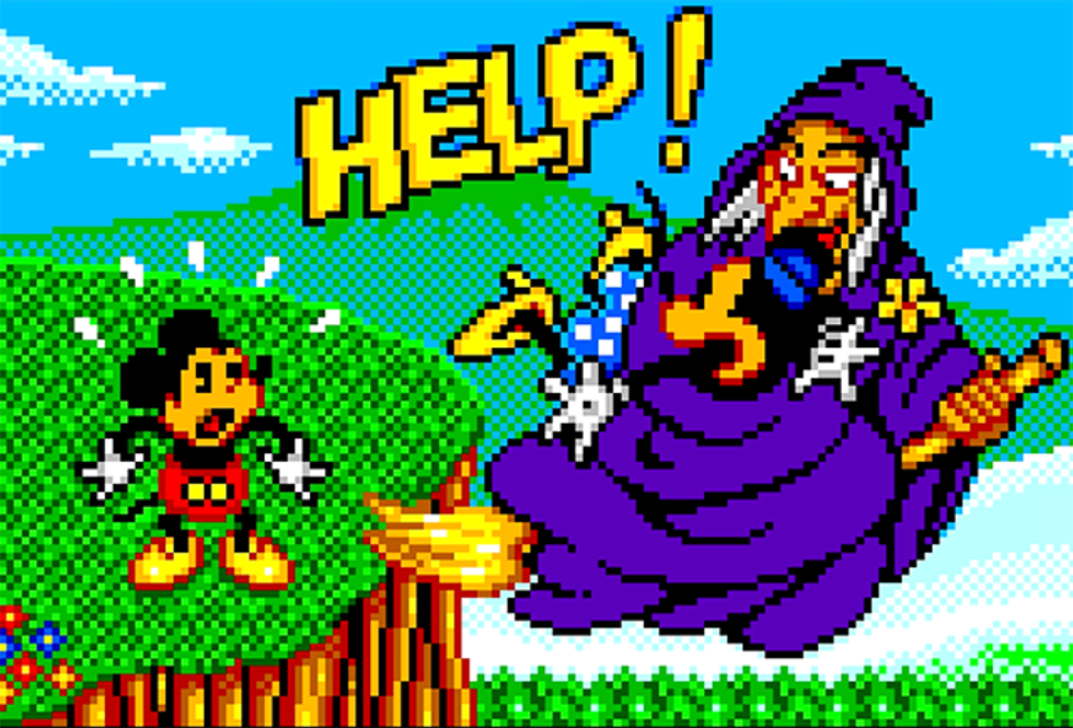 Castle of Illusion starring Mickey Mouse Sega Master System