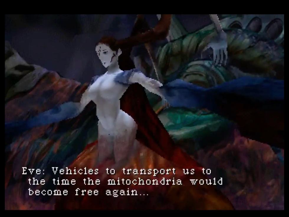 Parasite Eve Squaresoft Playstation 1