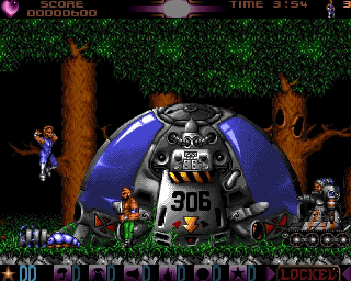Assassin su Amiga, gioco Team17 con sonoro realizzato da Allister Brimble
