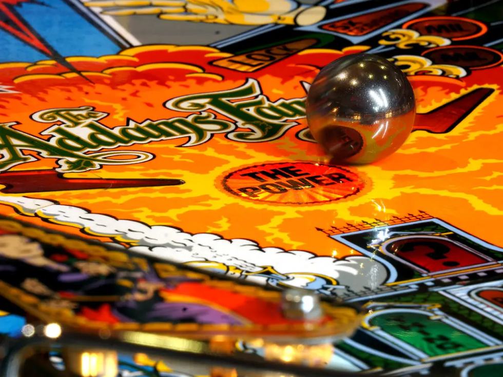 The Addams Family Flipper Pinball Bally