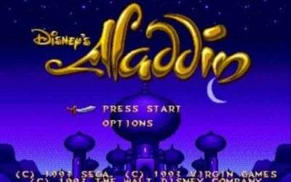 Aladdin Mega Drive Virgin