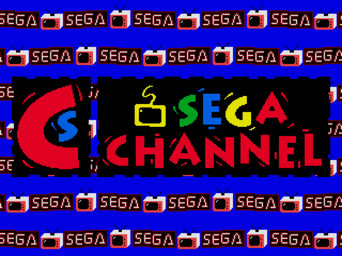 Sega Channel menu screen, the subscription service for Sega Genesis launched by SEGA in the 1990s.