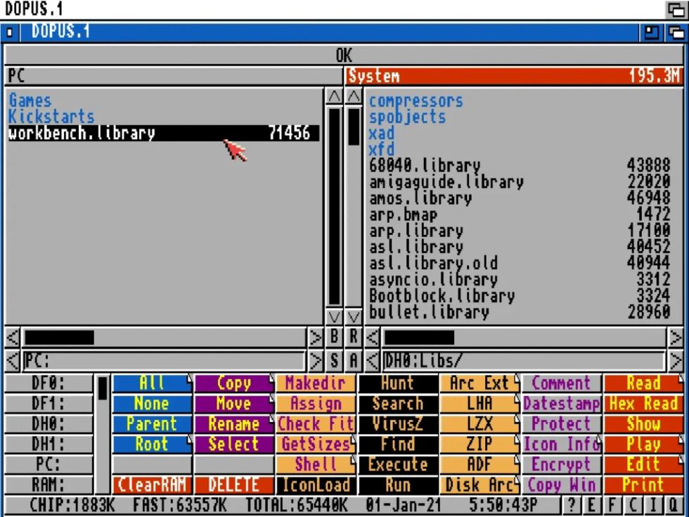 Amiga Compact Flash Hard Disk