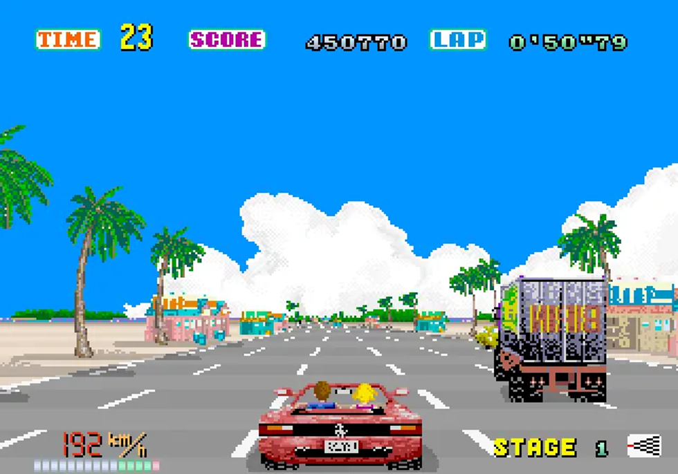 OutRun Sega System 16