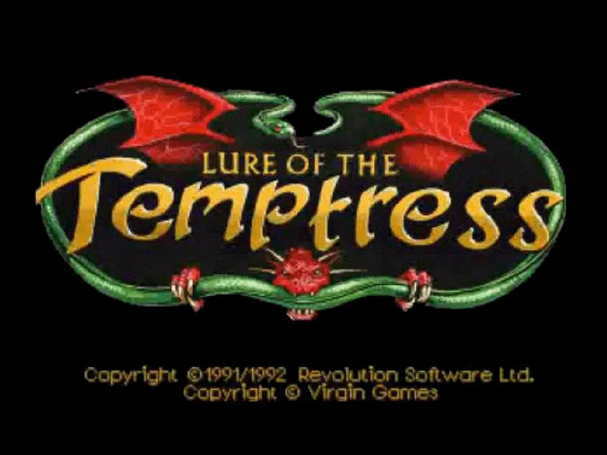 Schermata di Lure of the Temptress, avventura grafica fantasy di Revolution Software