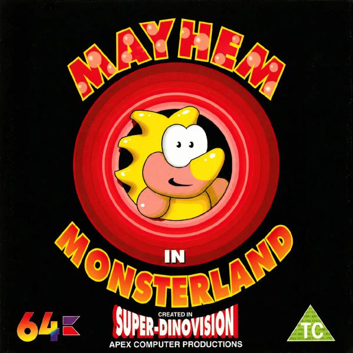 Mayhem in Monsterland Commodore 64
