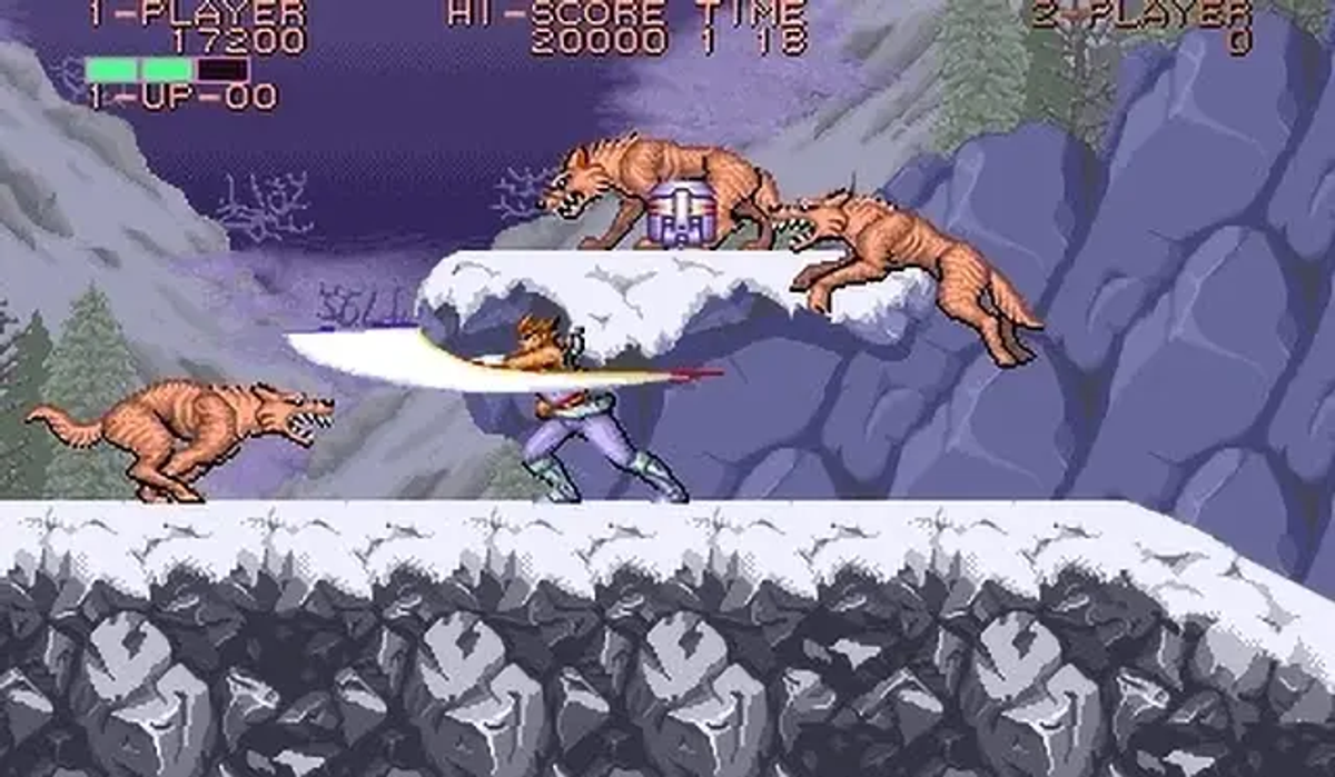 Strider Capcom 1989