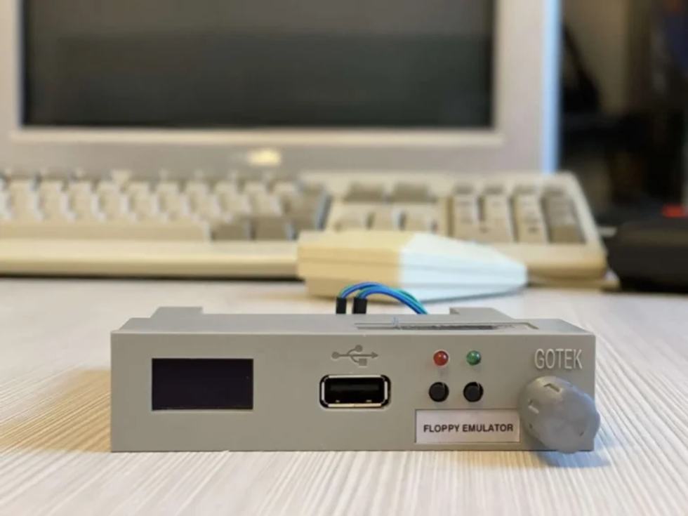 Gotek Amiga DF0 esterno