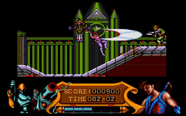 Strider Commodore Amiga US Gold