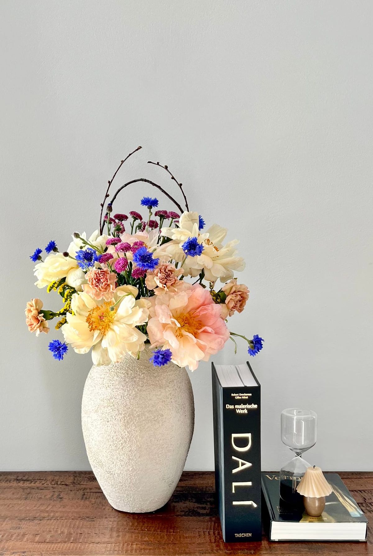 Studio still life · Stone vase