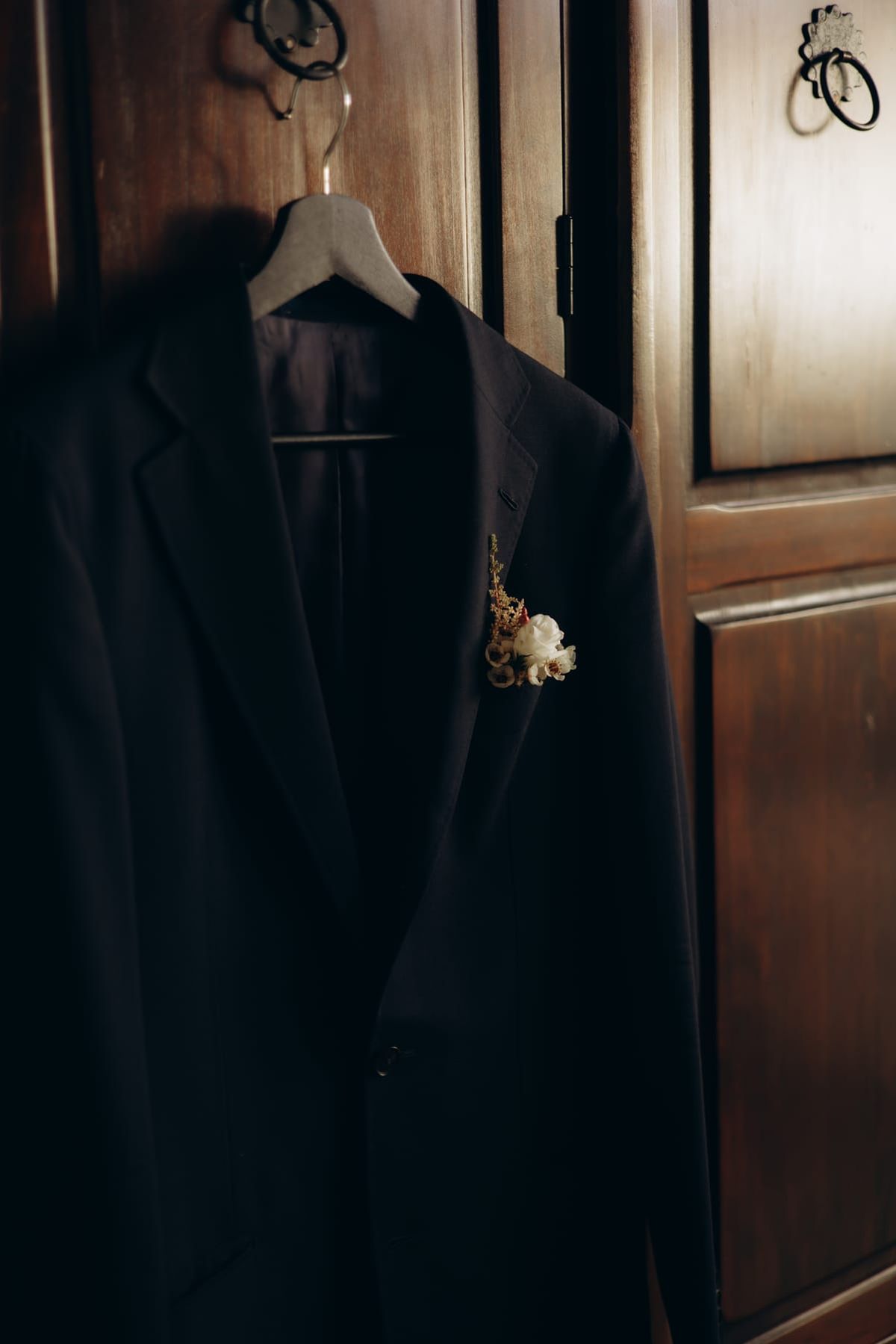 Wedding · Boutonnière detail