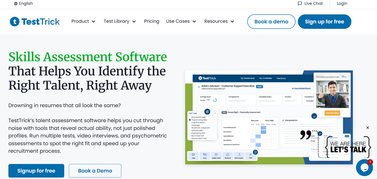 testtrick-website