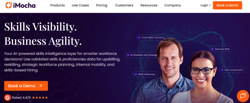 iMocha's website