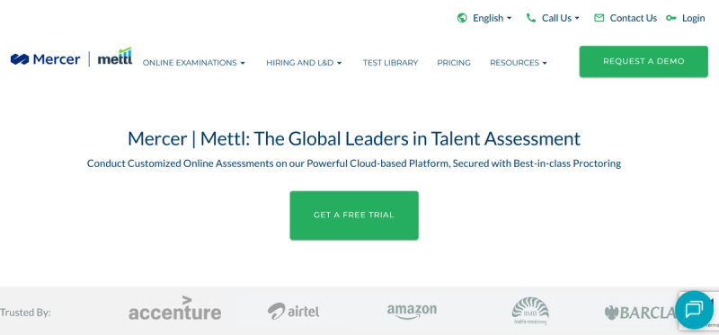 Mettl's website