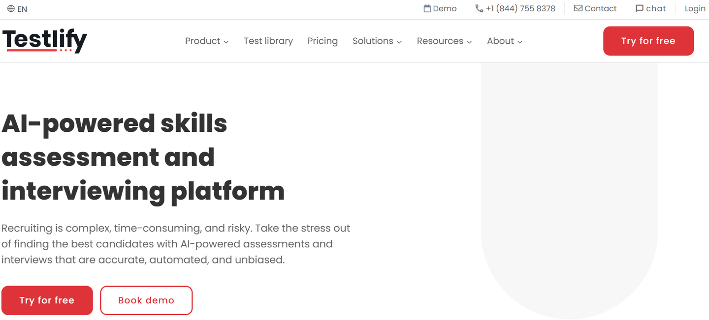 Testlify-website