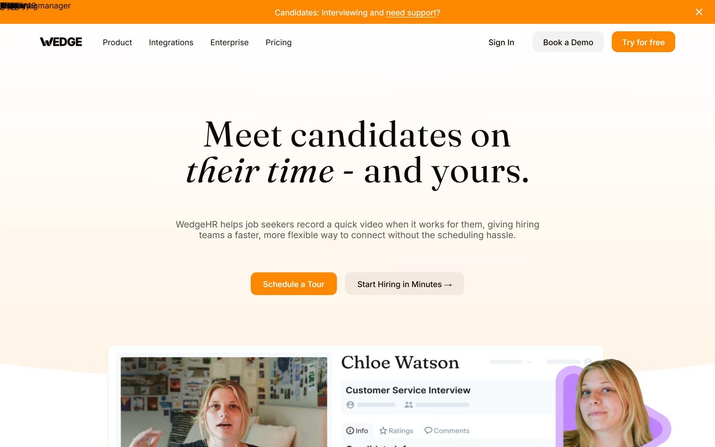 WedgeHR Homepage