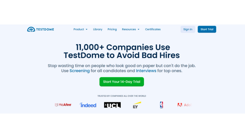 TestDome