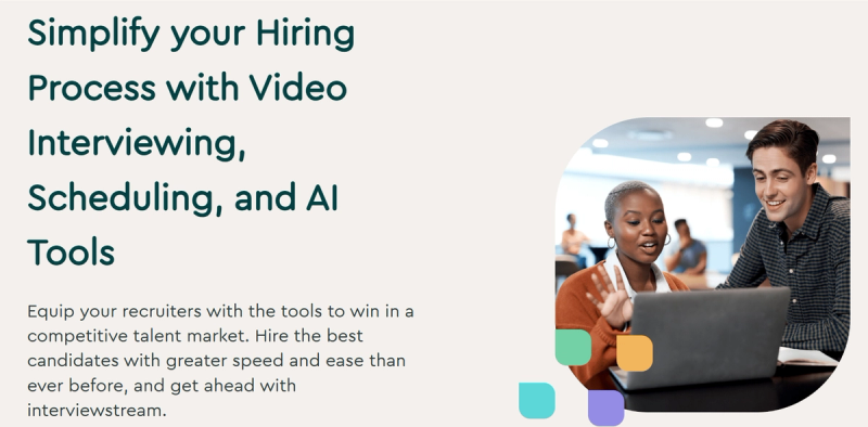 InterviewStream's website