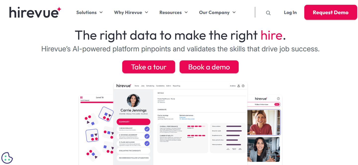 hirevue-website