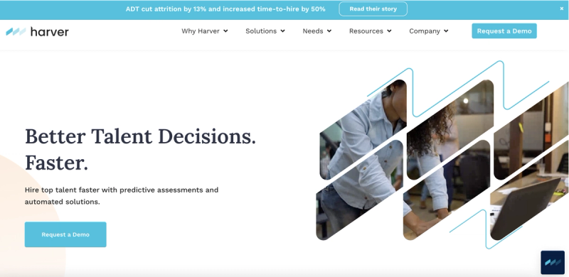 Harver's website