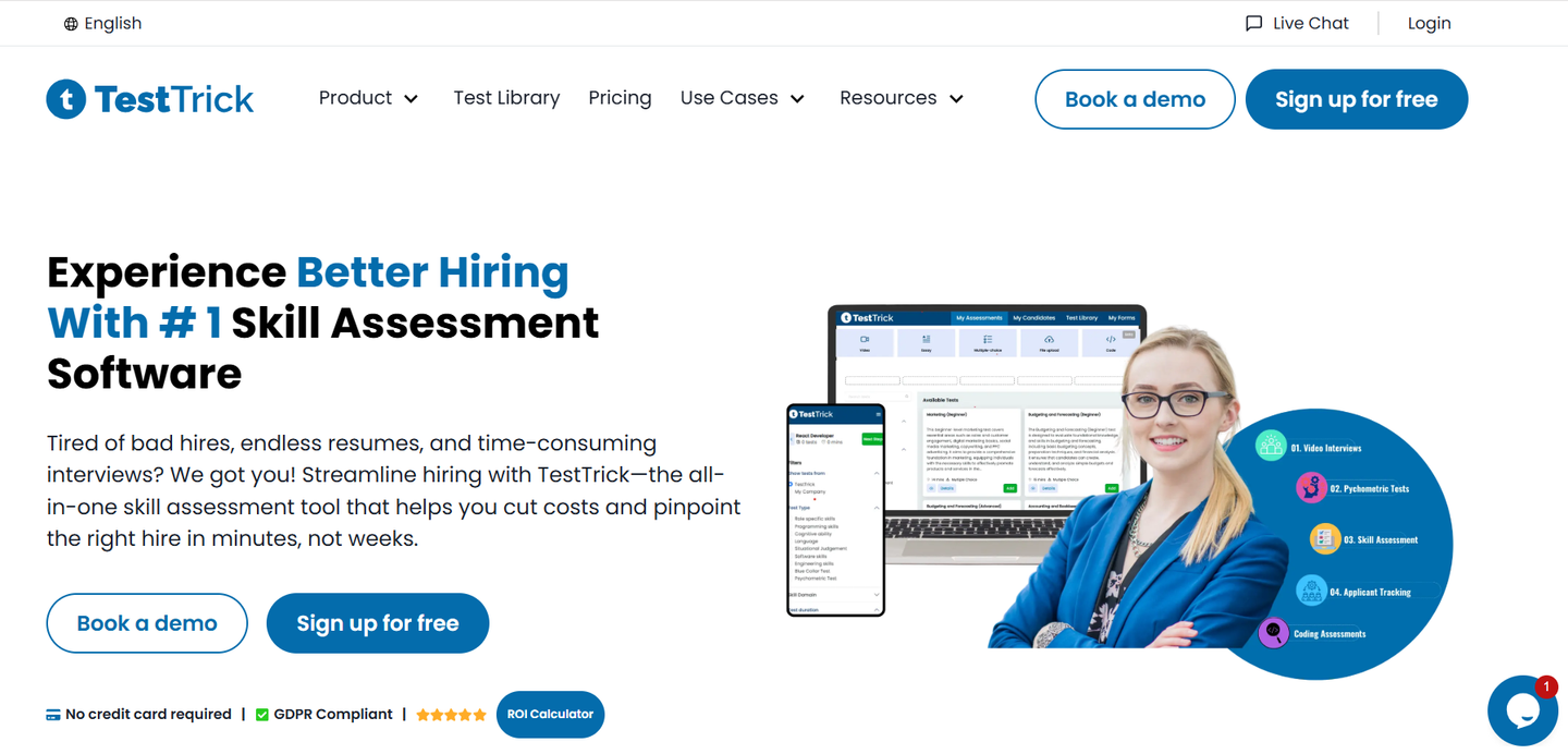 TestTrick's website