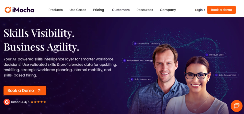 iMocha's website