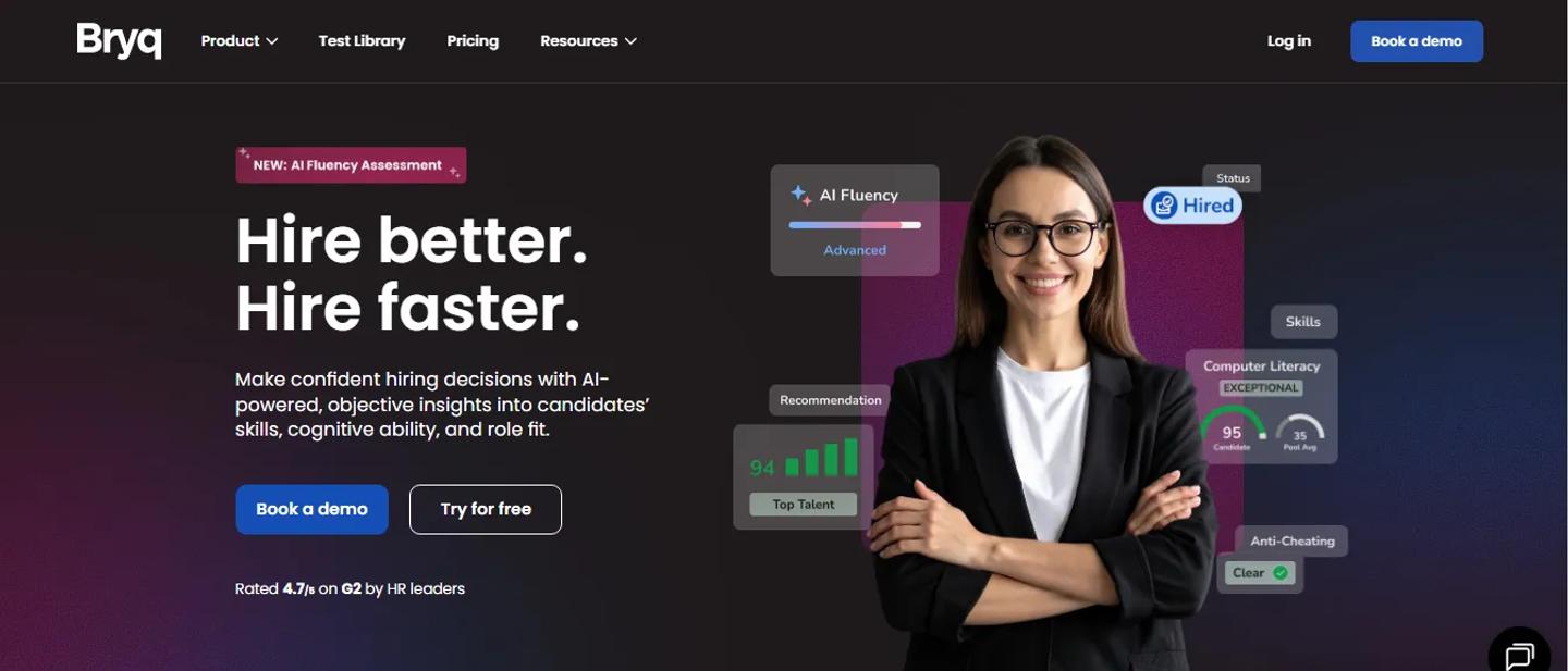 Bryq Homepage