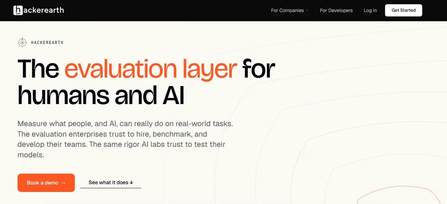 HackerEarth Homepage