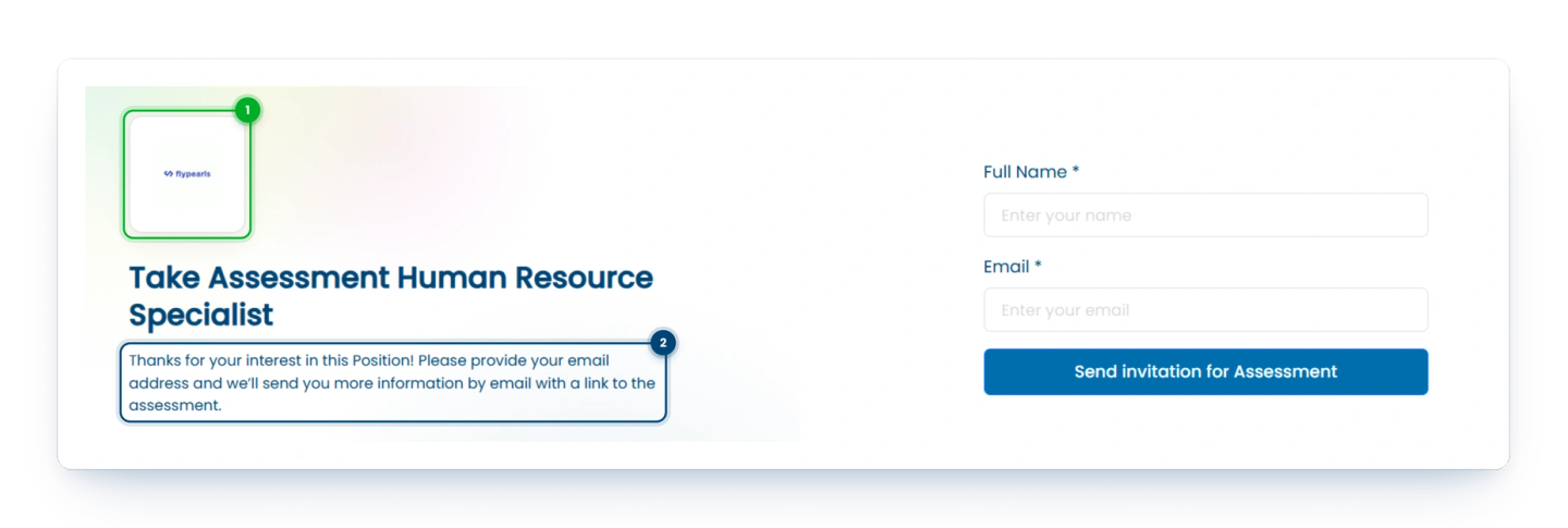 Personalize your Assessment