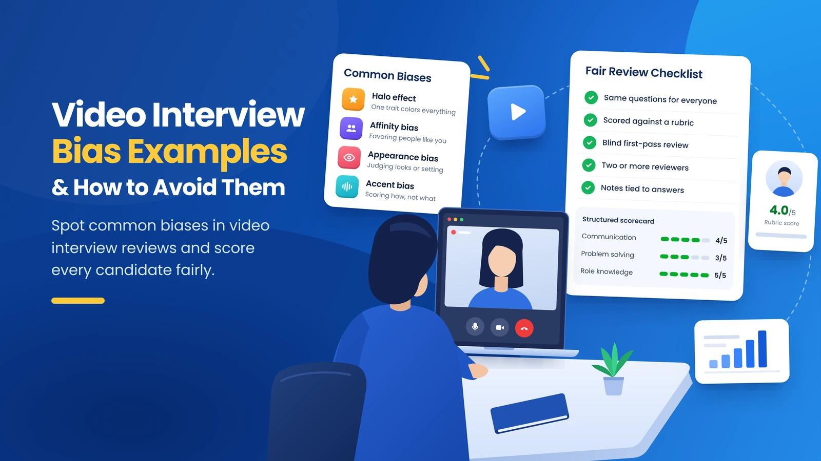 Video Interview Bias with Examples